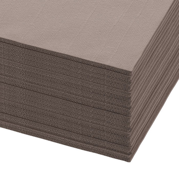 Duni Servilleta de Papel 40x40 cm Color Greige, 360 Unidades