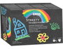 Kreul Set de 6 botes de pintura de tiza líquida Streety para asfalto de 200ml