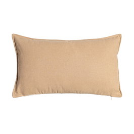 Cojín Marrón Claro 85%Algodón-15%Lino 50 X 30 cm (Set de 2)