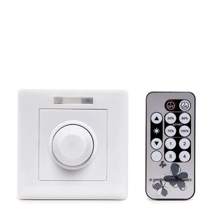 Dimmer para LEDs 200W 90-240VAC con Mando a Distancia Dimmer para LEDs 200W 90-240VAC con Mando a Distancia
