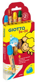 Lapices De Colores Giotto Bebe Super Estuche De 6