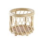 DKD Home Decor Macetero Bambú Natural 23x20x70 cm