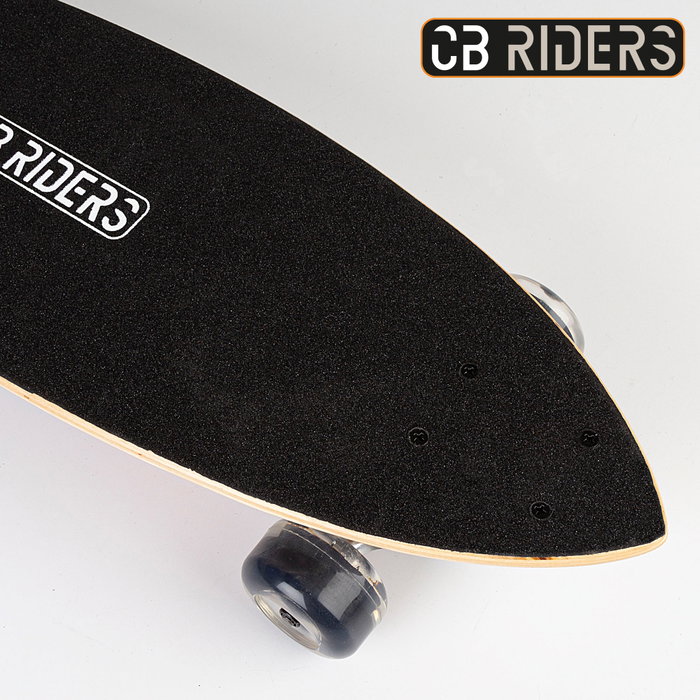 CB Riders Skateboard infantil de madera negro 74 cm CB Riders Skateboard infantil de madera negro 74 cm