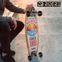 CB Riders Skateboard infantil de madera negro 74 cm