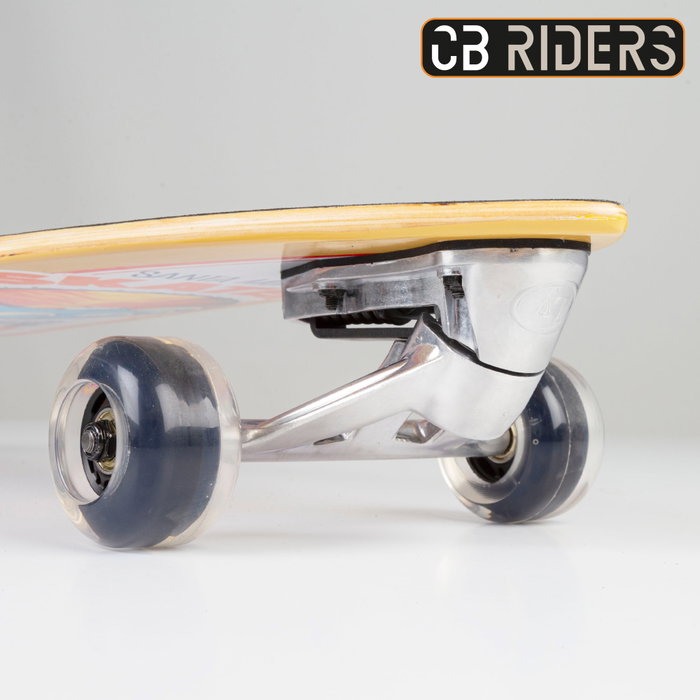 CB Riders Skateboard infantil de madera negro 74 cm CB Riders Skateboard infantil de madera negro 74 cm
