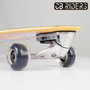 CB Riders Skateboard infantil de madera negro 74 cm
