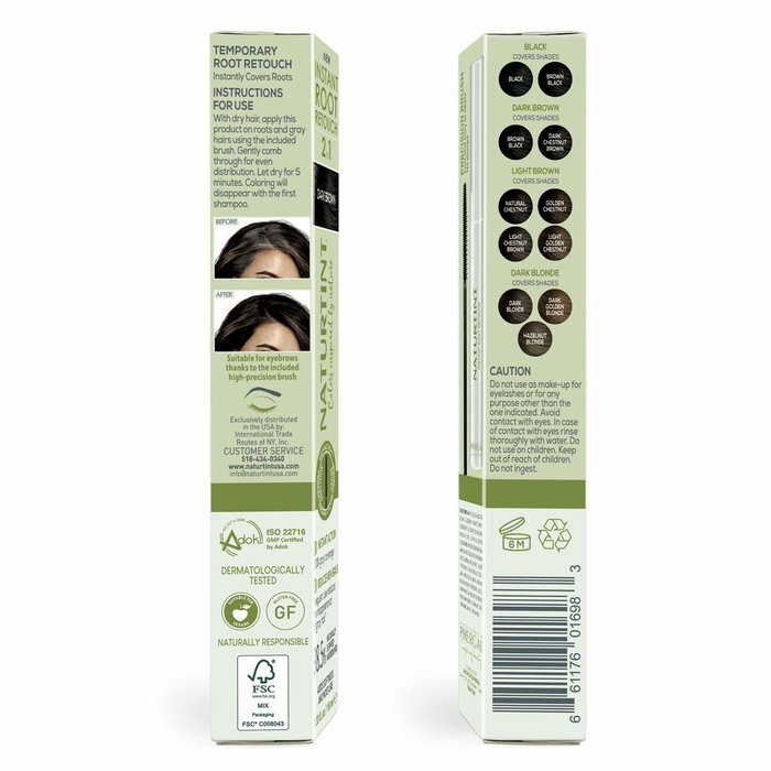 Naturtint Instant Root Retouch Dark Brown 10 ml