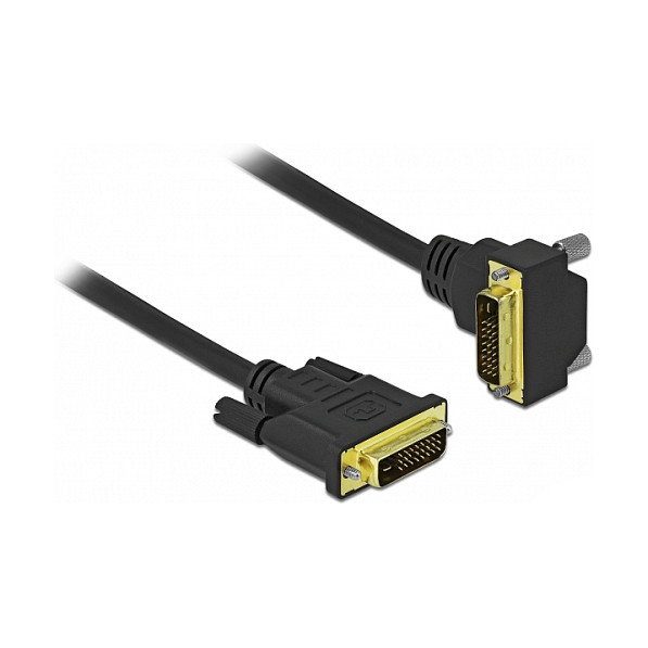 DeLOCK 85894 Cable DVI-D a DVI-D Angulado 2 m