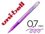 Uniball UF-222 Rotulador Roller Borrable Tinta Gel Punta 0.7 mm Violeta