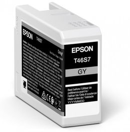 EPSON Singlepack Gray T46S7 UltraChrome Pro 10 ink 25ml SC-P700