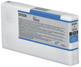 Epson T6532 Cartucho de Tinta Cian 200 ml