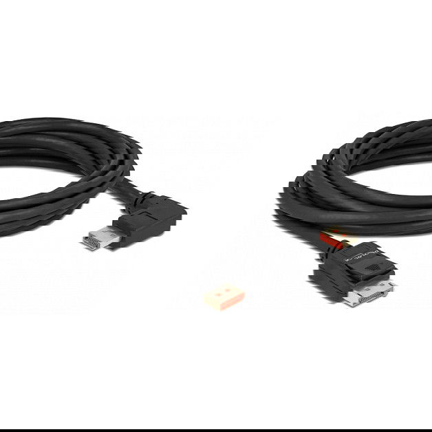 DeLOCK Cable DisplayPort Macho Recto a Macho 90° Derecha Angular 8K 60 Hz 5 m - DisplayPort 1.4, 32.4 Gbit/s, 7680x4320 DeLOCK Cable DisplayPort Macho Recto a Macho 90° Derecha Angular 8K 60 Hz 5 m - DisplayPort 1.4, 32.4 Gbit/s, 7680x4320