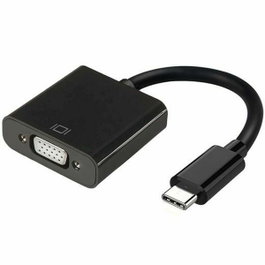 Aisens Conversor USB-C a VGA Negro 15cm
