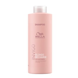Invigo Blonde Recharge, Pigmentos de color, Champú para coloración del cabello, Para cabello rubio, Cool Blonde, 1000 ml