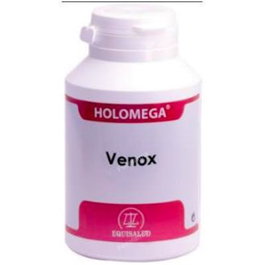 Equisalud Holomega Venox - Complemento alimenticio de plantas para vasos sanguíneos con Vitamina C, Centella Asiática, Mirtilo - 180 cápsulas