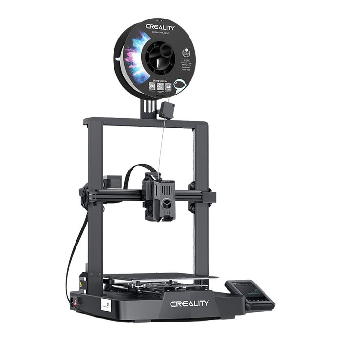 Creality Ender-3 V3 KE Impresora 3D Negro, Velocidad 500 mm/s, Volumen 220x220x240 mm, Ethernet, USB