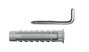FISCHER Blister de 3 Tacos SX6 Plus + Escariadora 4x44
