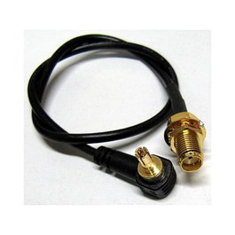ALLNET Adaptador de antena pigtail SMA (F) a CRC9, 15cm~35cm