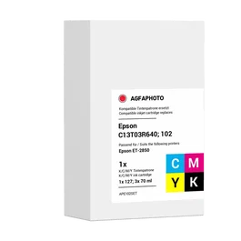 Agfa Photo Multipack APE102SET Negro, Cian, Magenta y Amarillo