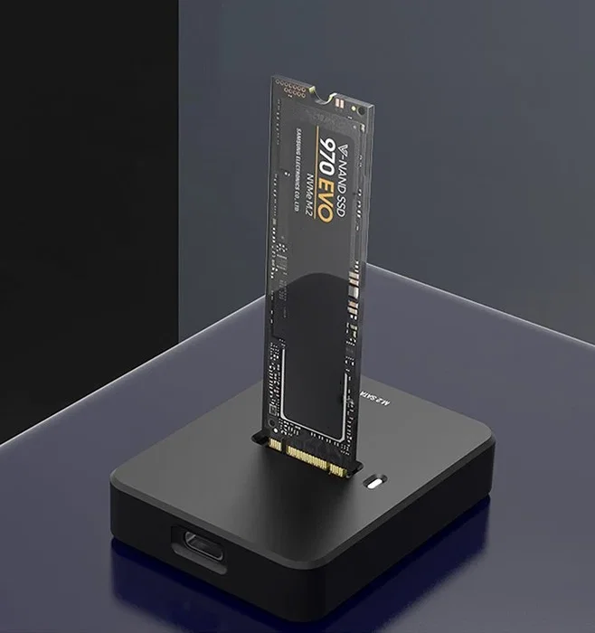 Gembird DD-U3M2 Base de conexión para SSD M.2 USB 3.2 Gen 1 Type-C Negro Gembird DD-U3M2 Base de conexión para SSD M.2 USB 3.2 Gen 1 Type-C Negro