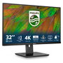 Philips 32B1N3800/00 Monitor 80 cm (31.5") 4K Ultra HD (3840x2160) VA, 122% sRGB, HDMI 2.0, DisplayPort 1.4, USB Hub, Altavoces, Ajustable, Negro