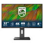 Philips 32B1N3800/00 Monitor 80 cm (31.5") 4K Ultra HD (3840x2160) VA, 122% sRGB, HDMI 2.0, DisplayPort 1.4, USB Hub, Altavoces, Ajustable, Negro