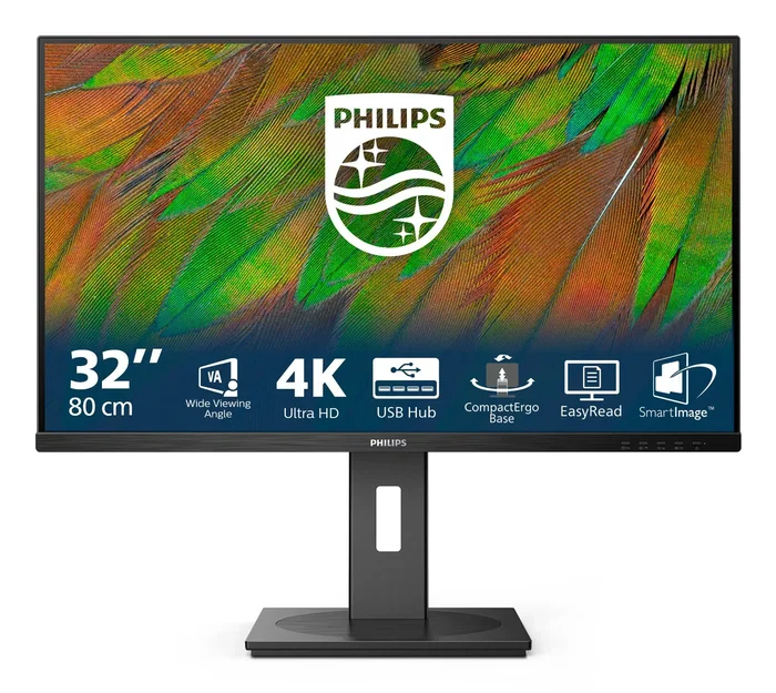 Philips 32B1N3800/00 Monitor 4K Ultra HD 31.5 pulgadas Philips 32B1N3800/00 Monitor 4K Ultra HD 31.5 pulgadas