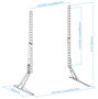 Tooq Soporte de Mesa AT-Galaxia DB2375F-B para Pantallas 23-75 pulgadas