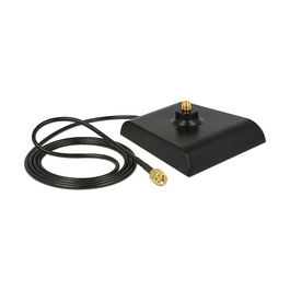 DeLOCK Antena SMA con Cable 88973, Conector SMA a Buchse 1 m, Banda 2.4-2.5/4.9-5.875 GHz, ULA100, Negro, para Montaje en Pared
