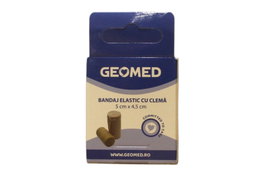 Geomed, Vendajes elásticos, With Clips, 5 cm x 4.5 m
