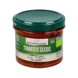 BIO ORGANICA ITALIA Paté Tomate Seco 100Gr Bio Vegano Ideal Untar