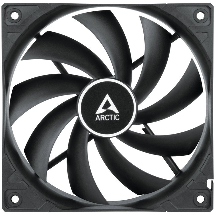 ARCTIC F12 Ventilador de Carcasa para PC 120mm, 1350 RPM, Bajo Ruido, Negro
