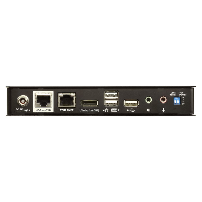 ATEN Extensor KVM HDBaseT 2.0 CE920 DisplayPort USB 4K 100m Alambrico Cat5e Cat6 Cat6a Negro