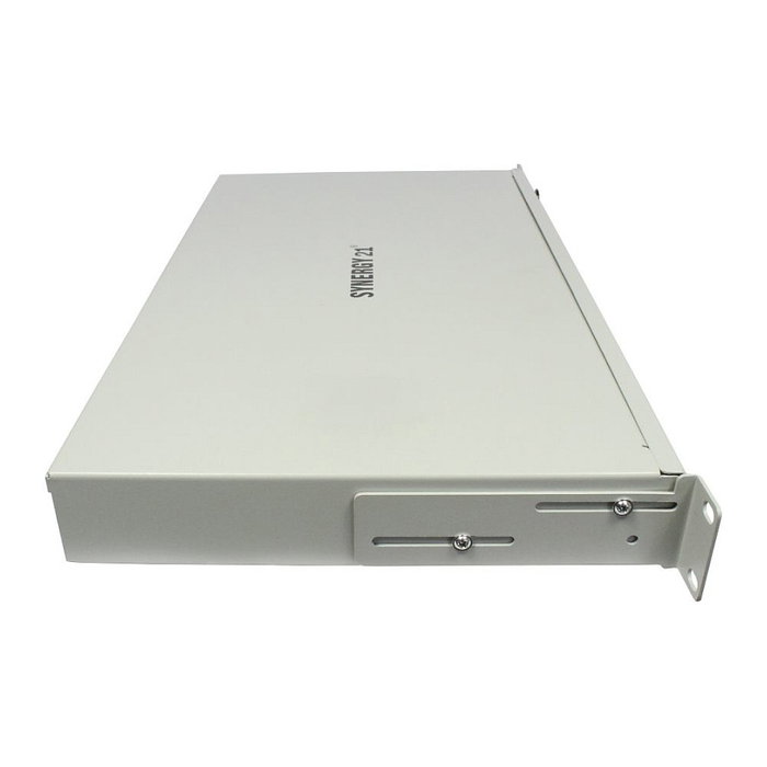 Synergy21 LWL-Patchpanel para 24xSC-Duplex/LC-Quad, 19/1HE, Gris claro