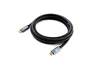 Equip 128357 Cable USB USB-C a USB-C 3.2 Gen 2 (10 Gbps, PD 100W, 5A) 2 Metros Negro, Malla de Algodón, 4K@60Hz, Chipset E-Mark, Conectores Dorados