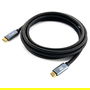 EQUIP 128357 Cable USB-C 3.2 Gen 2 Macho a Macho 2m 100W 4K/60Hz Negro