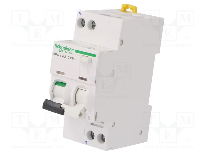 SCHNEIDER ELECTRIC RCBO iDPNa Vigi 25A 30mA 1+N SCHNEIDER ELECTRIC RCBO iDPNa Vigi 25A 30mA 1+N