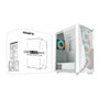 Gigabyte AORUS C301 Glass White V2 Blanco