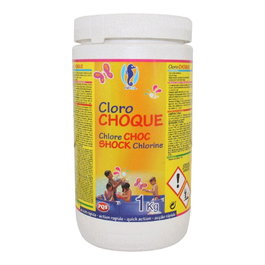 Hipool Piscinas Cloro de Choque Granulado 1 kg Acción Rápida para Piscinas