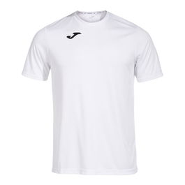 Camiseta de Manga Corta Infantil Joma Sport Combi Blanco