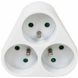 Aucune Triplite - GAO 3x16A Triángulo Blanco Compatible con NF
