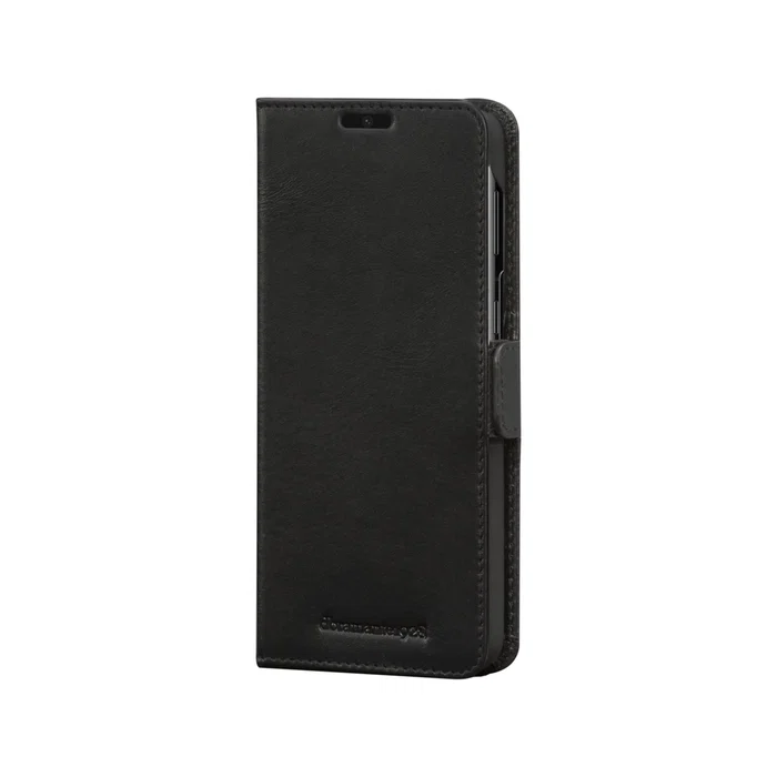 Dbramante1928 Copenhagen Slim Funda cartera de Cuero con Cierre Magnético para Samsung Galaxy S21+ 5G - Negro
