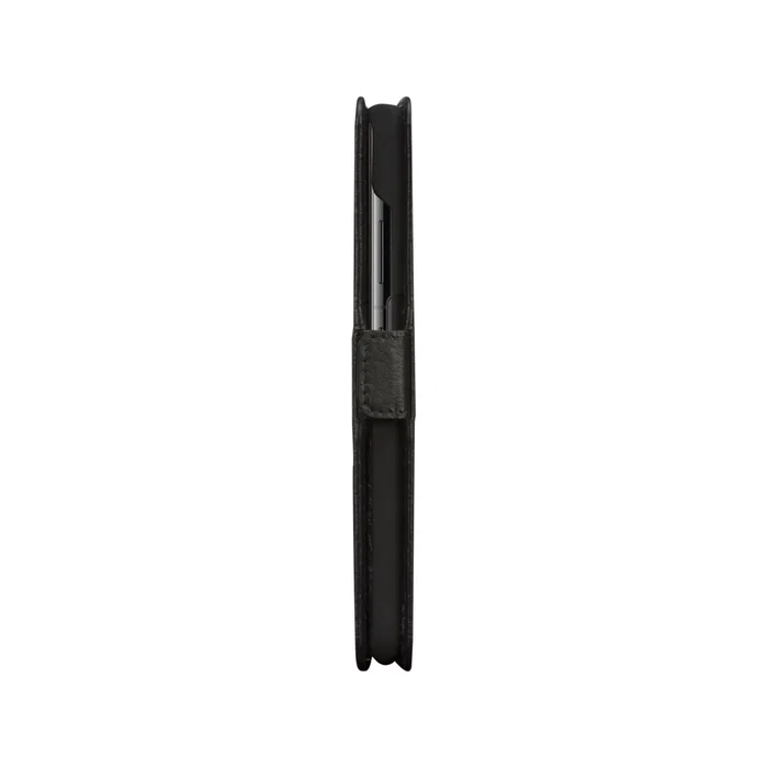 Dbramante1928 Copenhagen Slim Funda cartera de Cuero con Cierre Magnético para Samsung Galaxy S21+ 5G - Negro