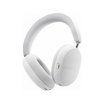 Sonos ACE - Auriculares Diadema Inalámbricos Bluetooth 5.4 con Cancelación Activa de Ruido (ANC), Dolby Atmos, 30h Autonomía, Conector 3.5mm y USB-C - Blanco