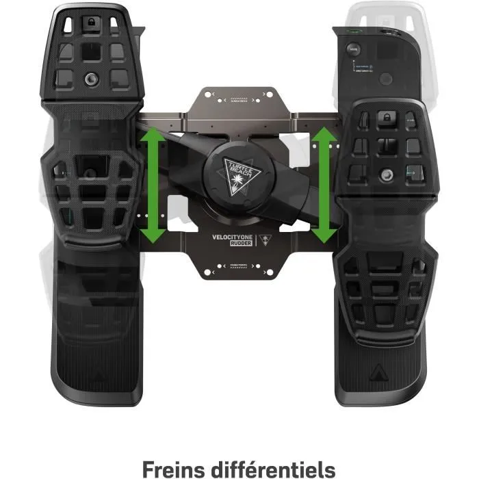 Turtle Beach TUR0731855007189 Pedales de Dirección Universales VelocityOne Rudder