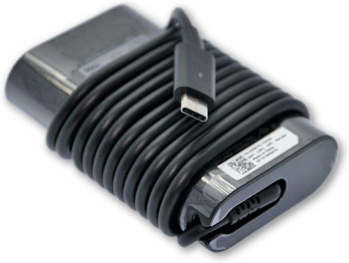 Dell Adaptador de Corriente 45W 19.5V 3 Pin Type C C6 Cable de Alimentación PD2.1
