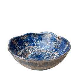 Daterra Bol Oceano, Plato Hondo o Cuenco de Gres, Diámetro 19.5 cm Alto 7 cm, Vajilla