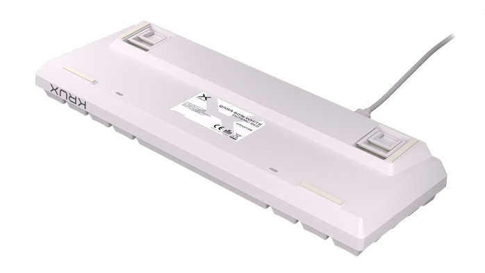 Krux Krux Qara 60% Blanco Teclado Gaming Mecánico Outemu Red RGB Krux Krux Qara 60% Blanco Teclado Gaming Mecánico Outemu Red RGB