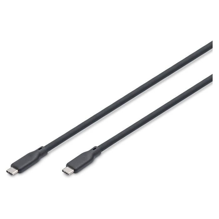 Digitus Cable USB 4.0 Tipo C a Tipo C de Silicona, 2m, Negro Digitus Cable USB 4.0 Tipo C a Tipo C de Silicona, 2m, Negro