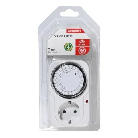 Programador de Enchufe Vivanco 1414 /Potencia Máxima 3600W